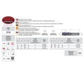 SOMTA Manufacturing Somta Multi Flute 6mm HSS-Co8 Multi-Purpose Roughing End Mill